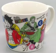 麦わらの一味 マグカップ 「ワンピース 企画展 Hello、ONE PIECE」