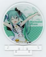 初音ミク(MOREMORE JUMP!) 「プロジェクトセカイ カラフルステージ! feat.初音ミク×Animax Cafe+＆CoLaBoNo トレーディングアクリルコースタースタンド VoL.1」