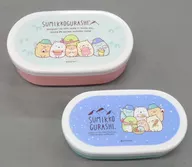 キャンプ柄(ブルー) 2P保存容器 「すみっコぐらし」