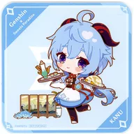 甘雨 ちびキャラコースター 「原神×SWEETS PARADISE -岩華聚餐-」 コラボドリンク注文特典