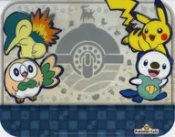ピカチュウ＆モクロー＆ヒノアラシ＆ミジュマル 箸置き付きPP製ランチョンマット 「ポケットモンスター Pokemon Cafe」 対象メニュー注文特典