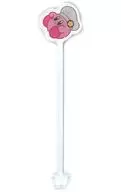 カービィ(寝転び) Summerスーベニアアクリルマドラー 「星のカービィ Kirby Cafe カービィカフェ Summer 2022」 ドリンクメニュー注文特典