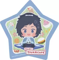 大和守安定 オリジナルコースター 「わんぱく!刀剣乱舞CAFE 第三弾」 対象メニュー注文特典