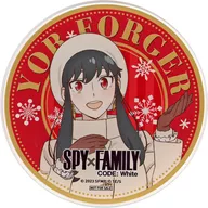 ヨル・フォージャー アクリルコースター 「劇場版 SPY×FAMILY CODE： White×新宿バルト9cafe oase・横浜ブルク13cafe OASE」 オリジナルカフェメニュー注文特典