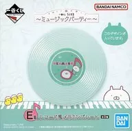 うさまる/ブルー レコード風メラミンプレート 「一番くじ うさまる～ミュージックパーティー～」 E賞