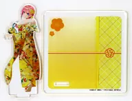 中野一花 アクリルコースタースタンド 「五等分の花嫁∬ CollaborationCafe Happy New Year 2022 HAREGI」