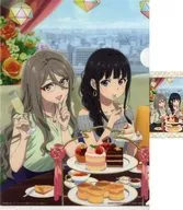 中原ミズキ＆井ノ上たきな A4クリアファイル＆スマホステッカーセット 「一番くじ リコリス・リコイル 2弾」 F賞