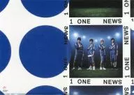 NEWS(初回盤Bジャケット柄) A4クリアファイル 「CD ONE -for the win- 初回盤B」 先着購入特典