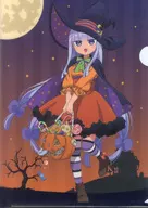 スヤリス姫(ハロウィンver.) 描き下ろしイラスト A4クリアファイル 「魔王城でおやすみ」