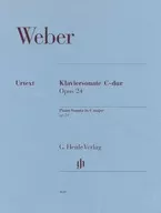 <<クラシック>> Weber Piano Sonata C major op．24