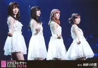 AKB48/集合(4人)/第7位・「始まりの雪」/DVD・BD「AKB48単独リクエストアワーセットリストベスト100 2016」予約特典生写真