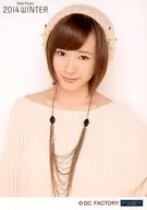 モーニング娘。’14/生田衣梨奈/バストアップ・衣装ベージュ・ネックレス・帽子/Hello! Project 2014 WINTER