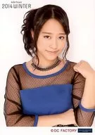 モーニング娘。’14/小田さくら/バストアップ・衣装青黒・右手左腕・左手肩/Hello! Project 2014 WINTER