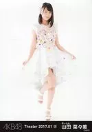 山田菜々美/全身/AKB48 劇場トレーディング生写真セット2017.January2 「2017.01」