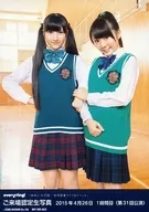 everying!/木戸衣吹・山崎エリイ/2015年4月26日1時間目(第31回公演)/CD「ゆめいろ学院校歌」発売記念 Thank you!企画 「ゆめいろ学院 特別授業ライブ＆イベント」 ご来場認定ブロマイド