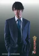 中村優一(切通弥)/膝上・両手ポケット・背景グレー・キャラクターショット/A/舞台「警視庁抜刀課」ブロマイドセット