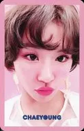 TWICE/チェヨン/外枠ピンク色/4th Mini Album CD「SIGNAL」付属フォトカード SELFIE ver.2