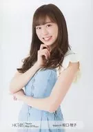 坂口理子/上半身/HKT48 劇場トレーディング生写真2018.May