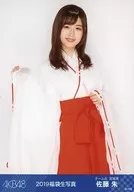 佐藤朱/膝上/2019年 AKB48 Team 8 福袋 ランダム生写真