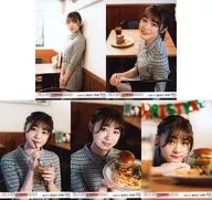 ◇長谷川玲奈/「2018.DEC.」「新潟市内カフェ」/NGT48 ロケ生写真ランダム 2018.December2 team G ver. 5種コンプリートセット