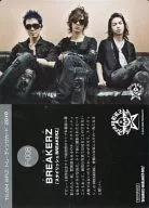 F-008 ： BREAKERZ/DAIGO・AKIHIDE・SHINPEI/「スタイリッシュBREAKERZ」/FC会員限定会報特典BREAKERZ トレーディングカード 2010