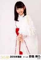 野島樺乃/膝上/2016年福袋