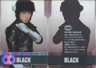 [クリアカード仕様]：[シール欠け]横山裕(ブラック)/クリアカード仕様/セブンイレブン限定 エイトレンジャー2 トレーディングカード
