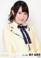 高木由麻奈/上半身/｢未来とは?｣会場限定生写真