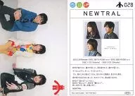 028 ： いきものがかり/CD｢NEWTRAL｣(ESCL 3827-8，3829)特典 いきものカード