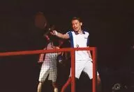矢口空(河村隆)/横型・ライブフォト・膝上・ユニフォーム・右手ラケット・キャラクターショット/ミュージカル『テニスの王子様』コンサート SEIGAKU Farewell Party