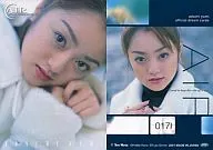 SERIAL 017 ： 安達祐実/レギュラーカード/安達祐実 OFFICIAL DREAM CARDS Air