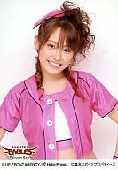 モーニング娘。/高橋愛/上半身・衣装ピンク・両手腰・「RAKUTEN EAGLS」/公式生写真