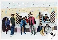 ジャニーズjr./集合/11人・横型・センター滝沢・背景窓・山下両手ピース/公式生写真