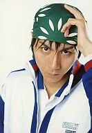 郷本直也(海堂薫)/衣装ジャージ・左手で頭のバンダナを触っている・バストアップ/ミュージカル 『テニスの王子様』 in winter 2004-2005 side 不動峰 ～special match～
