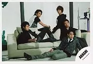 嵐/5人(集合)/横型・座り・ソファ・寝そべり・5×10 All the BEST! CLIPS 1999-2009/公式生写真