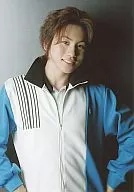 Takuya(芥川慈郎)/上半身/衣装ジャージ/両手腰/笑顔/ミュージカルテニスの王子様 Advancement Match六角 feat. 氷帝学園