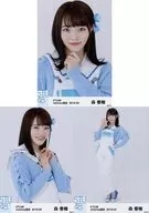 ◇森香穂/STU48 2019年3月度netshop限定ランダム生写真 3種コンプリートセット