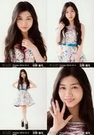 ◇『復刻版』田野優花/AKB48 劇場トレーディング生写真セット2016.October2 「2016.10」 4種コンプリートセット