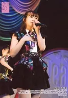 服部有菜/ライブフォト・膝上・衣装黒・白・ピンク・右手胸元/TOYOTA presents AKB48 チーム8 全国ツアー～47 の素敵な街へ～ ＜大阪府公演はエイトの日!グランキューブ祭り!2019＞ in 大阪国際会議場 2019.8.8 ランダム生写真 ステージver. 