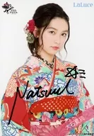 ☆LaLuce/大石夏摘/直筆サイン入り・上半身/ラストアイドルファミリー ランダム生写真＜1期生着物Ver.＞