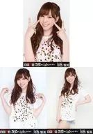 ◇河西智美/「AKB48グループ臨時総会～白黒つけようじゃないか!」会場限定生写真(AKB48ver) 3種コンプリートセット