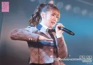 服部有菜/ライブフォト・横型・上半身・衣装グレー/湯浅順司「その雫は、未来へと繋がる虹になる。」配信限定公演 ランダム生写真 2020.3.21