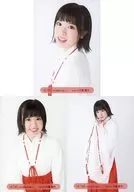 ◇外薗葉月/2018 HKT48 福袋生写真 3種コンプリートセット