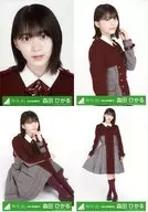 ◇森田ひかる/欅坂46ランダム生写真 ＜二期生 二人セゾン 衣装＞ 4種コンプリートセット