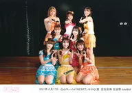 AKB48/集合(8人)/横型・2021年12月17日 込山チームK「RESET」18：30公演 長友彩海 生誕祭・2Lサイズ/AKB48劇場公演記念集合生写真