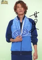 ☆林剛史(藍)/直筆サイン入り/舞台「さらば俺たち賞金稼ぎ団」トレーディングブロマイド