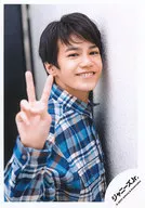 関西ジャニーズJr./角紳太郎/バストアップ/関西ジャニーズJr. ISLAND TV プロフィール写真撮影オフショット EC限定/公式生写真