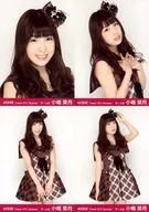 ◇小嶋菜月/劇場トレーディング生写真セット2012.December 4種コンプリートセット