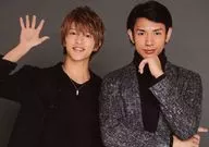 石渡真修・古谷大和/横型/「石渡真修＆古谷大和 カレンダー販売イベント」ブロマイド石渡＆古谷