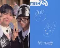 SEVENTEEN/スングァン(SEUNGKWAN)・ドギョム(DK)/裏面印刷メッセージ入り/「VOD NANA bnb with SEVENTEEN 2025」予約購入者向け特典Weverse Shop Special Gifts フォトカード